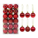 Festive Glittering Holiday Bauble Set