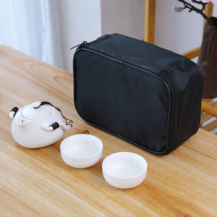 Zen Serenity Ceramic Teapot Kettle Set for Puer Chinese Tea - Timeless Tea Elegance Partner