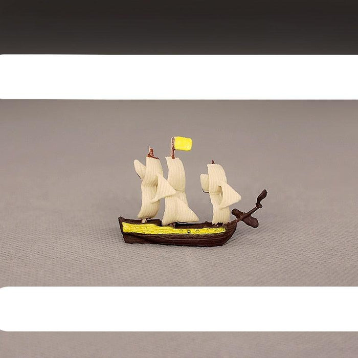 Nautical Charm: Exquisite Handcrafted Sailboat Sculpture