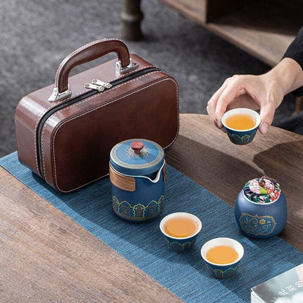 Ultimate On-the-Go Kung Fu Tea Experience Set for Aficionados