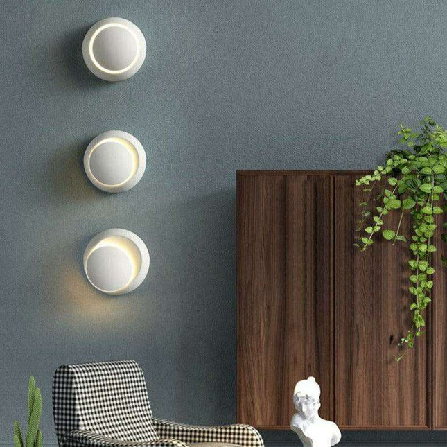 Transformative 360-Degree Adjustable LED Nordic Wall Sconce for Modern Interiors
