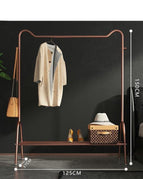 125cm Rose Gold