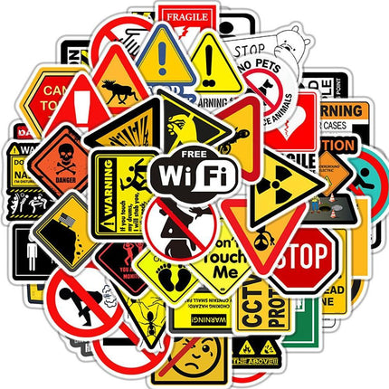 Stylish Safety Decals - Make a Statement with Caution