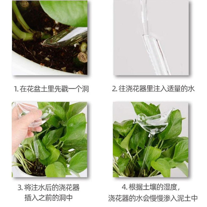 Automatic Indoor Plant Drip Irrigation System with Watering Spike