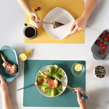 Morandi Silicone Dining Mat: Stylish, Heat-Resistant Protection for Your Table