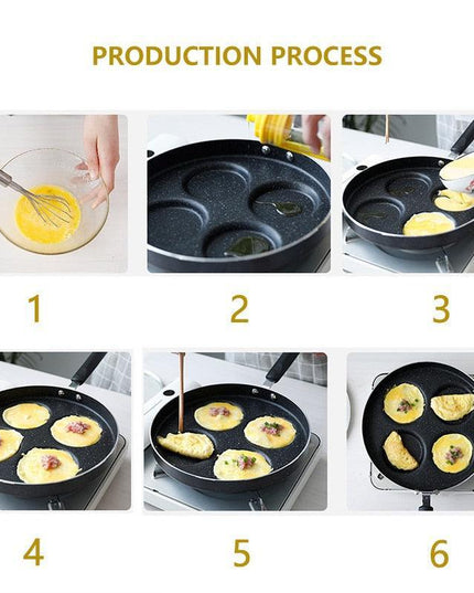 Premium Maifan Stone Non-Stick Omelet Grill Pan for Effortless Breakfasts