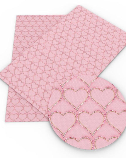 Floral Elegance Synthetic Leather Crafting Sheets - Creative Essentials