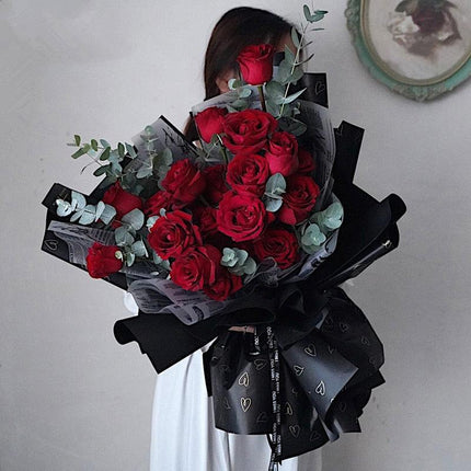 Elegant Alphabet Tissue Paper Set for Stylish Gift Wrapping and Floral Designs