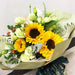 Elegant Floral English Letters Wrapping Set - Premium Waterproof Gift Paper Kit - Korean Decorative Supplies
