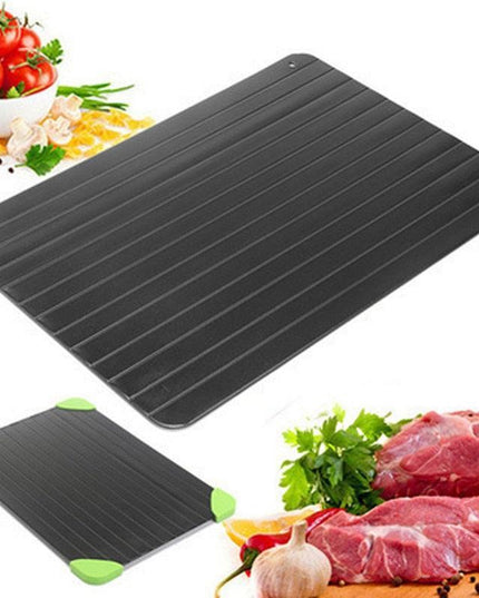 Ultimate Quick Thaw Aluminum Defrosting Tray - Fast and Efficient Meal Preparation Solution