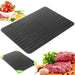 Ultimate Aluminum Fast Defrost Tray - Thawing Plate for Quick Frozen Food