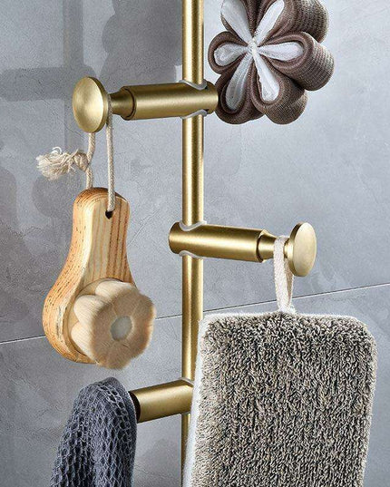 Elegant Solid Brass Coat Hooks for Stylish Home Organization