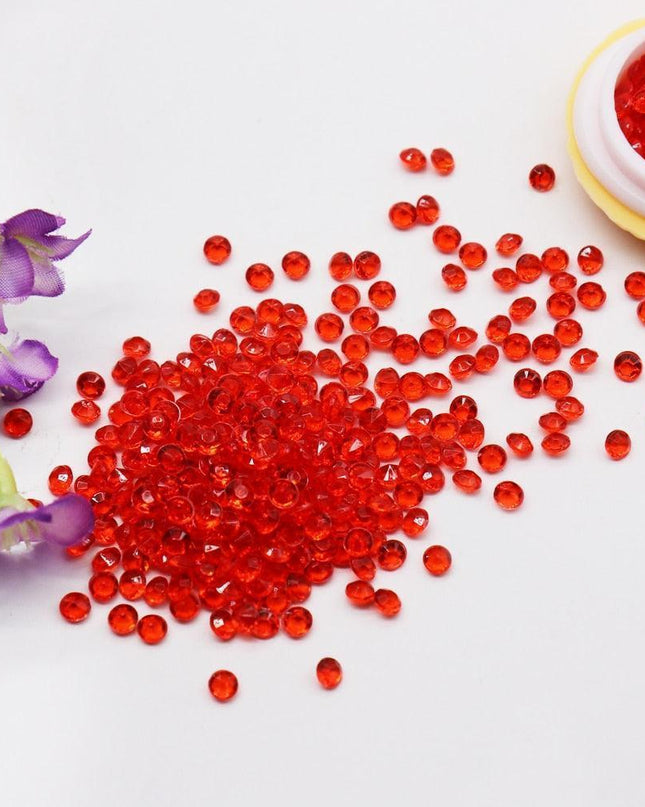 Elegant Clear Acrylic Diamond Scatter Set for Luxurious Event Decor