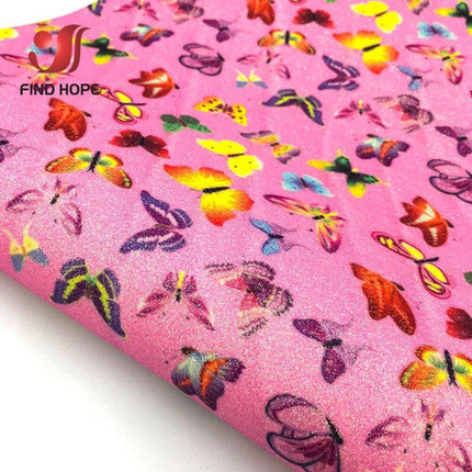 Iridescent Rainbow Sparkle Fabric Sheets - Perfect for Creative DIY Projects