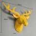 3D Deer Head Wall Art for Contemporary Home Interiors