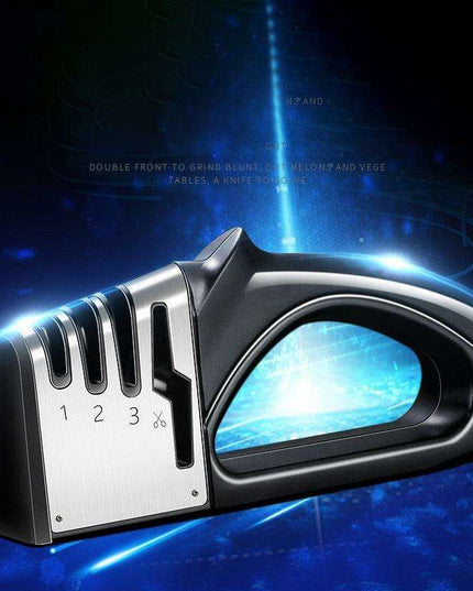 DiamondPro 4-in-1 Premium Knife & Scissor Sharpener - Effortless Blade Maintenance Tool