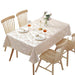 European Elegance: Waterproof PVC Tablecloth with Iconic European Patterns