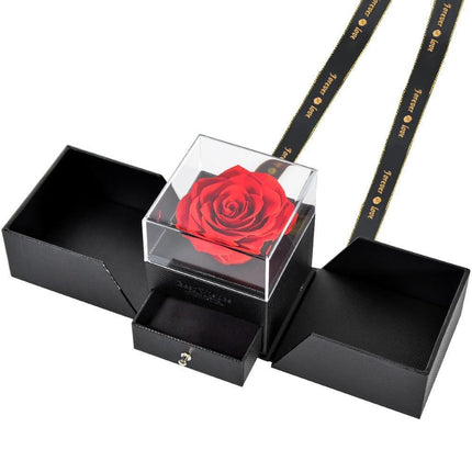 Preserved Rose Keepsake Box - A Lasting Emblem of Love