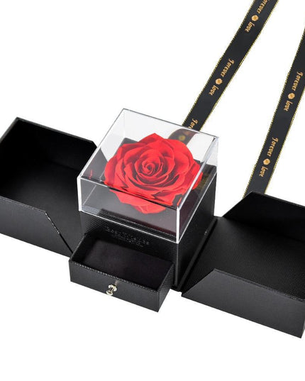 Preserved Rose Keepsake Box - A Lasting Emblem of Love
