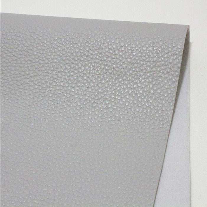 Elegant Litchi Pattern Vegan Leather Craft Sheet - A4 Size for Creative Projects