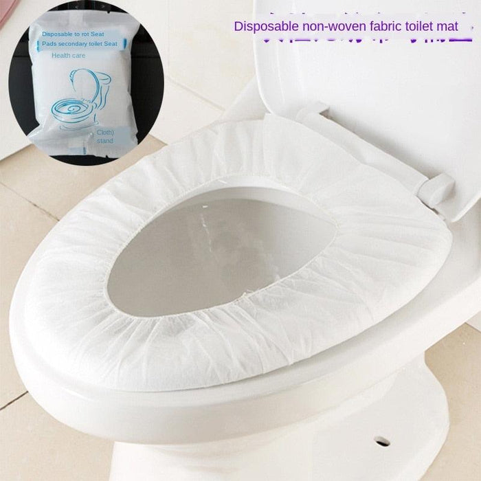 Travel-Friendly Reusable Toilet Seat Covers - Stay Fresh On-the-Go