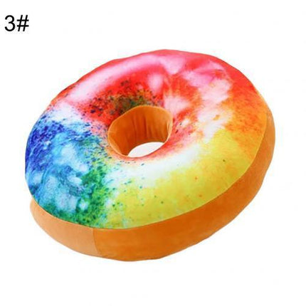 Delightful 12-Piece 3D Donut Plush Pillow Collection for Cozy Comfort