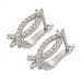 Stunning Handmade Gold & Silver Earring Hooks Adorned with Dazzling Austrian Crystals - Eco-Friendly Luxury Jewelry