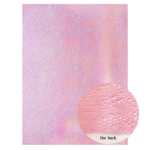 Pink Sparkle Glitter Synthetic Leather Sheets - Crafters' Must-Have