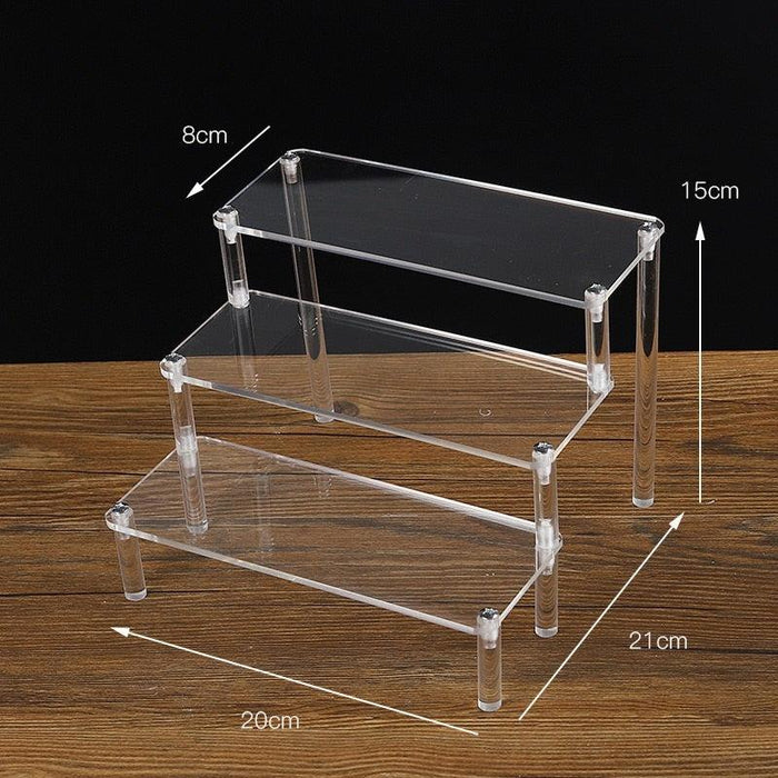 Elegant Acrylic Display Stand for Stylish Merchandise Presentation