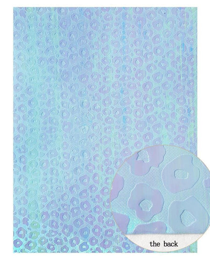 Colorful Leopard Print Faux Leather Craft Sheets - DIY Creativity Kit, 22*30CM