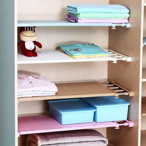 Adjustable Wall-Mounted Storage Shelf for Stylish and Efficient Home Organization
