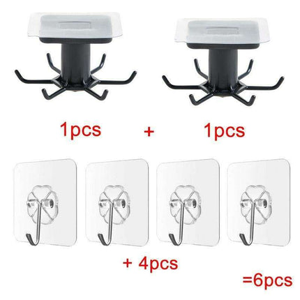 Multi-Functional 360° Rotating Waterproof Kitchen Caddy for Efficient Storage Solutions