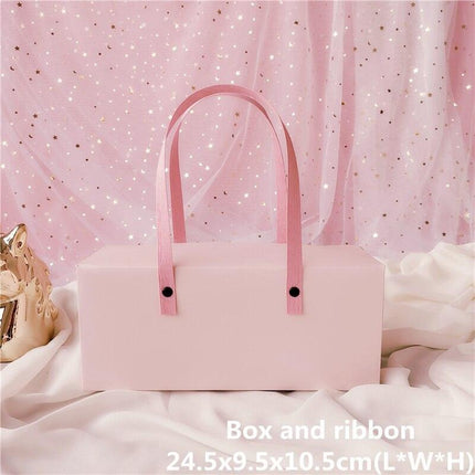 Chic Customizable Cake Box Set of 5 for Special Celebrations