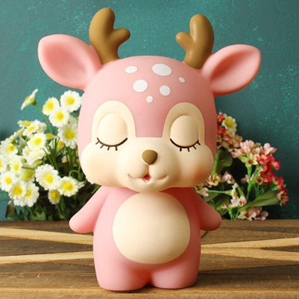 Playful Deer Piggy Bank: A Whimsical Touch for Savings and Decor