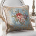 Elegant Handcrafted Beaded Jacquard Pillow Cover - Premium Home Decor Accent 48x48cm