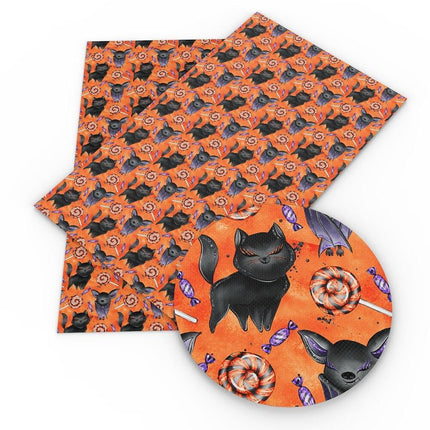 Spellbinding Halloween Faux Leather Craft Sheets 🎃