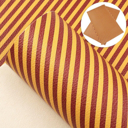 Chic Polka Dot Faux Leather Crafting Fabric