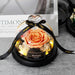 Captivating Glass Rose Lamp in Elegant Dome - A Cherished Emblem of Love