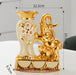 European Luxury: Artisanal Golden Elephant Ceramic Vase for Sophisticated Home Decor