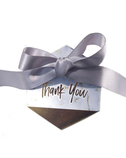 Elegant Marbled Candy Favor Boxes: Chic Gifts for Memorable Celebrations