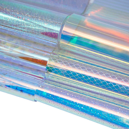Laser Translucent PVC Jelly Fabric for Stylish DIY Creations