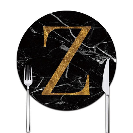 Personalized Monogram Coasters for Sophisticated Table Settings