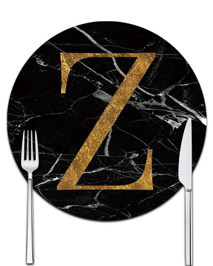 Personalized Monogram Coasters for Sophisticated Table Settings