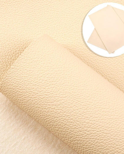 Sophisticated Lychee Grain Faux Leather Fabric for Artisan Crafting