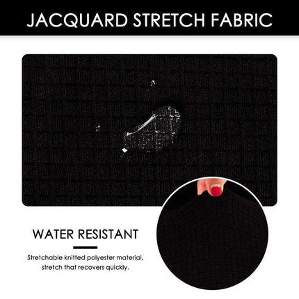 Stylish Jacquard Slipcover for Water-Resistant Office Chairs - Perfect for Home and Office