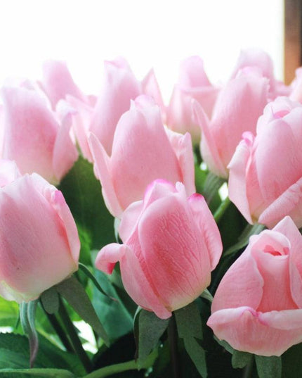 Lifelike Artificial Rose Stem Collection for Elegant Home and Wedding Decor