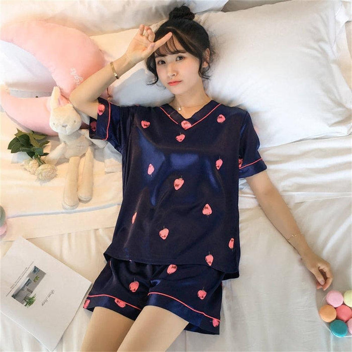 Summertime Short-sleeve Pajama Bundle for Ladies