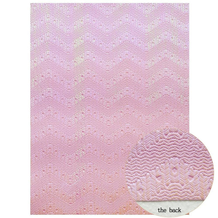 Pink Glitter Sparkle Faux Leather Sheets - Crafting Essential