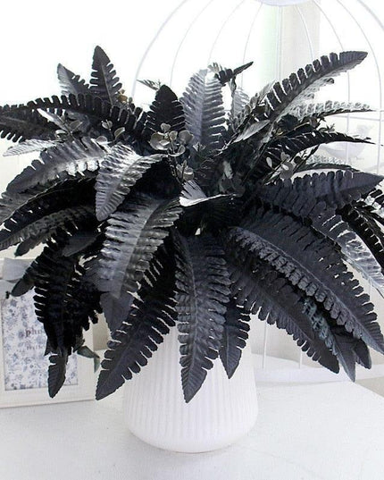 Luxurious Black Silk Floral Arrangement