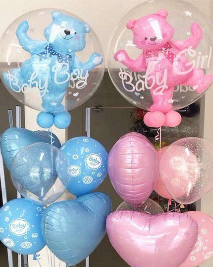 Charming Bubble Bear Baby Shower Celebration Decor Bundle